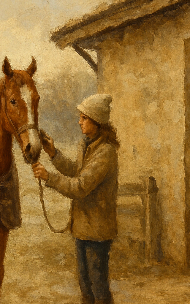Illustration : Cheval hiver : bien préparer tonte, pré, box et couverture