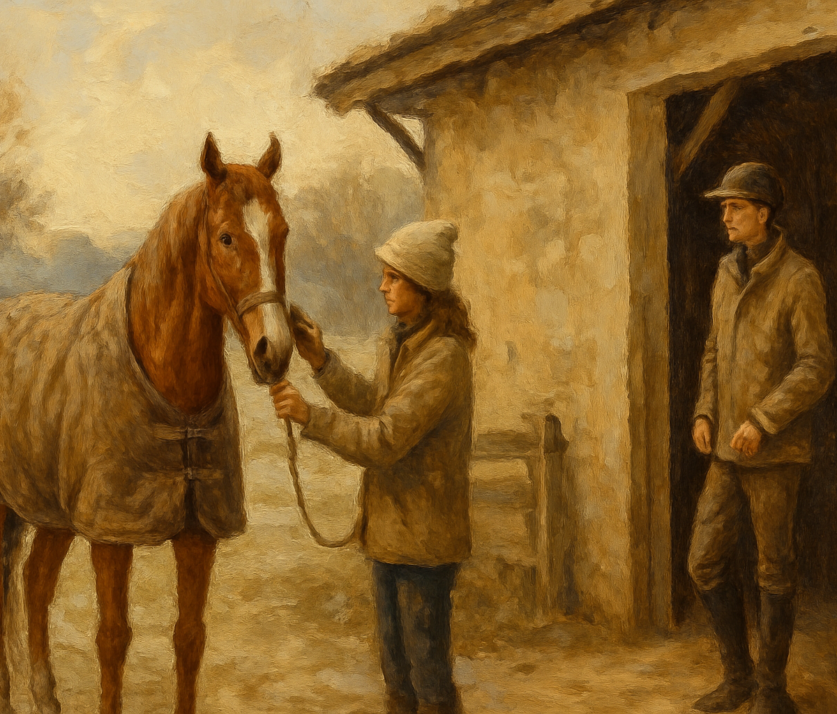 Illustration : Cheval hiver : bien préparer tonte, pré, box et couverture