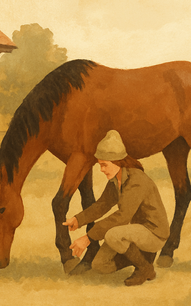 Illustration : Gale de boue du cheval : bien la prévenir et la soigner